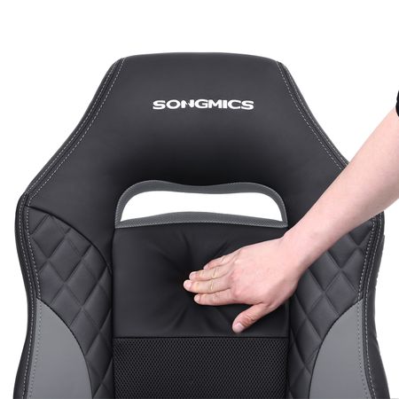 6. Bild von SONGMICS Bürostuhl mit Wippfunktion